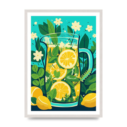 Zesty Summer Lemonade Artful Pitcher