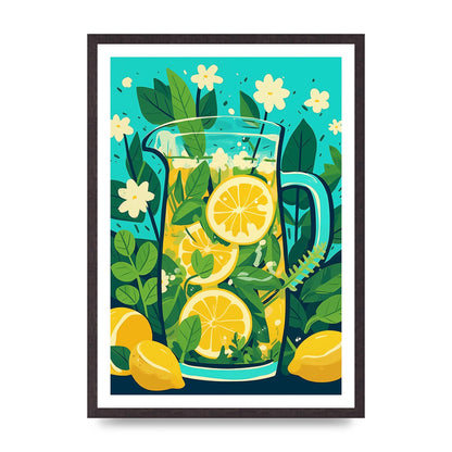 Zesty Summer Lemonade Artful Pitcher