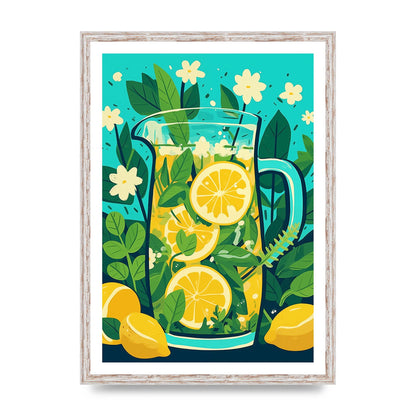 Zesty Summer Lemonade Artful Pitcher