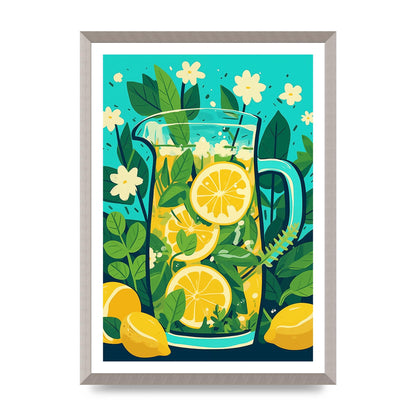 Zesty Summer Lemonade Artful Pitcher