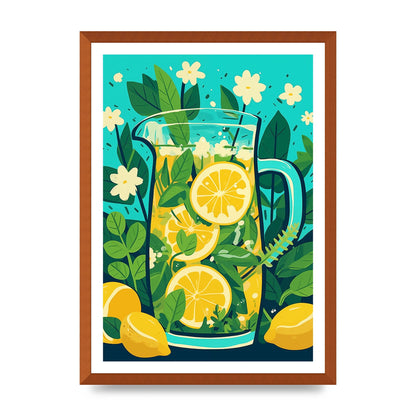 Zesty Summer Lemonade Artful Pitcher