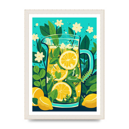 Zesty Summer Lemonade Artful Pitcher