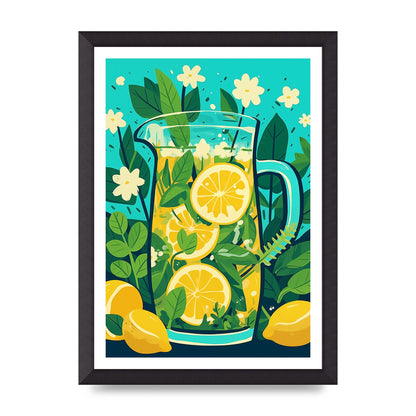 Zesty Summer Lemonade Artful Pitcher