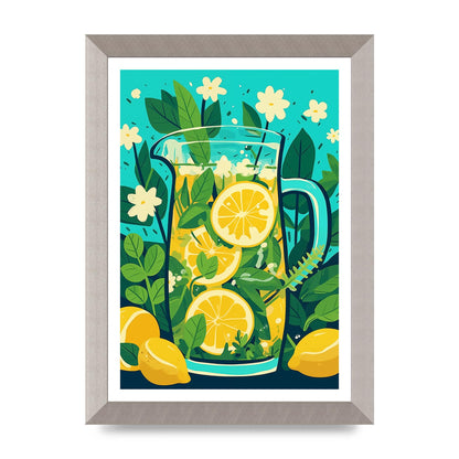 Zesty Summer Lemonade Artful Pitcher