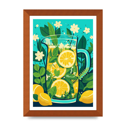 Zesty Summer Lemonade Artful Pitcher
