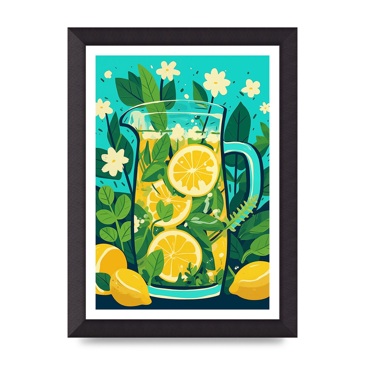 Zesty Summer Lemonade Artful Pitcher