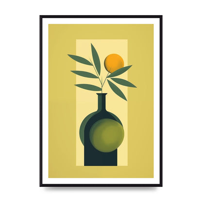 Sleek Olive Oil Elegance Bottle