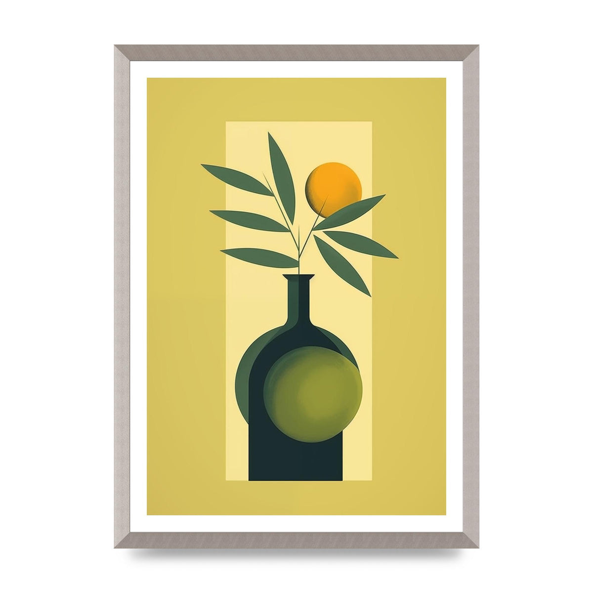 Sleek Olive Oil Elegance Bottle