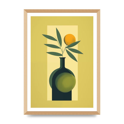 Sleek Olive Oil Elegance Bottle