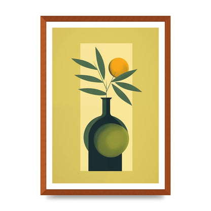 Sleek Olive Oil Elegance Bottle