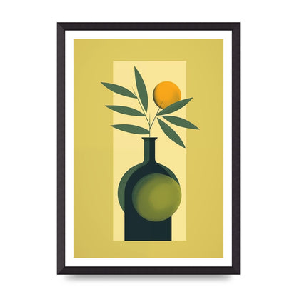 Sleek Olive Oil Elegance Bottle