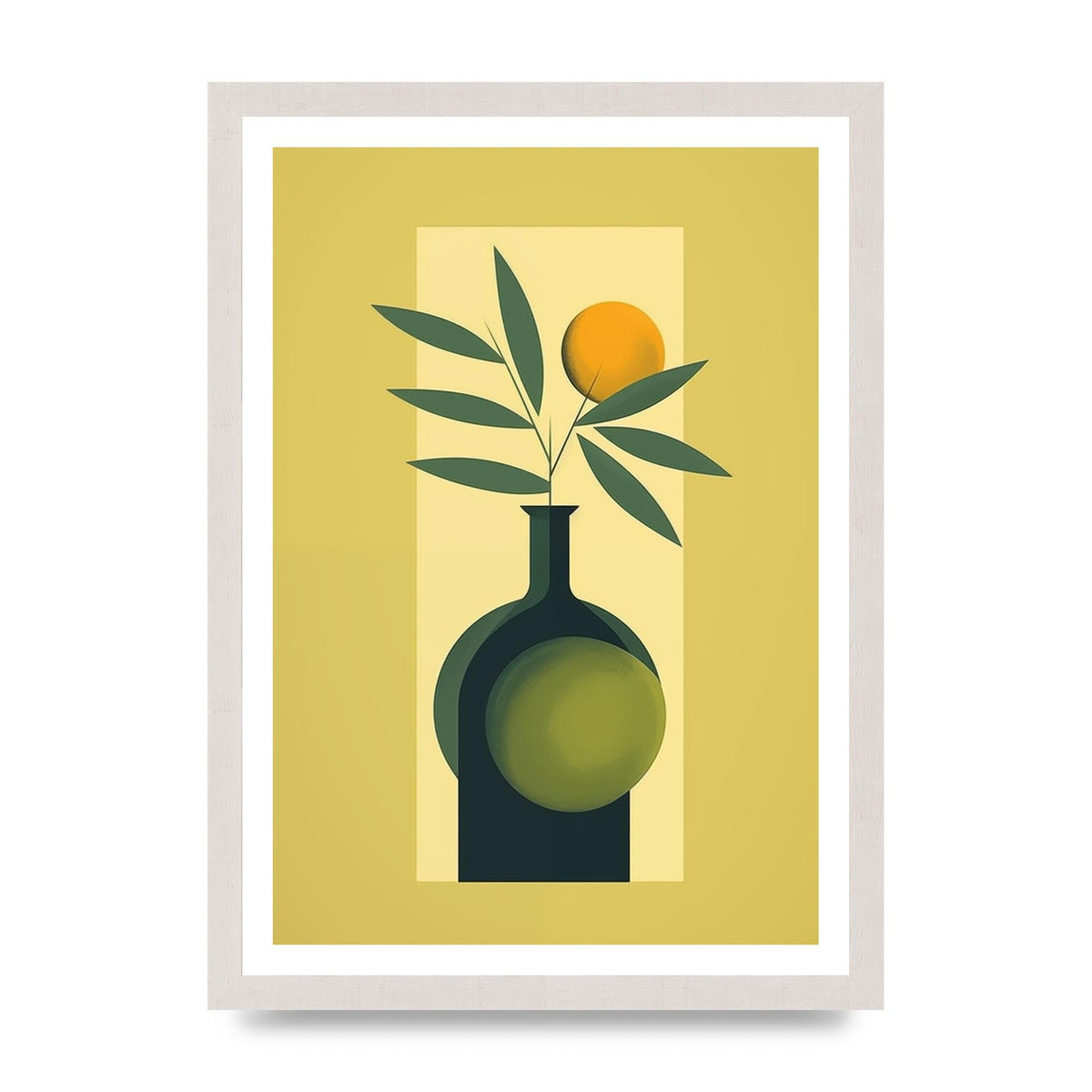 Sleek Olive Oil Elegance Bottle