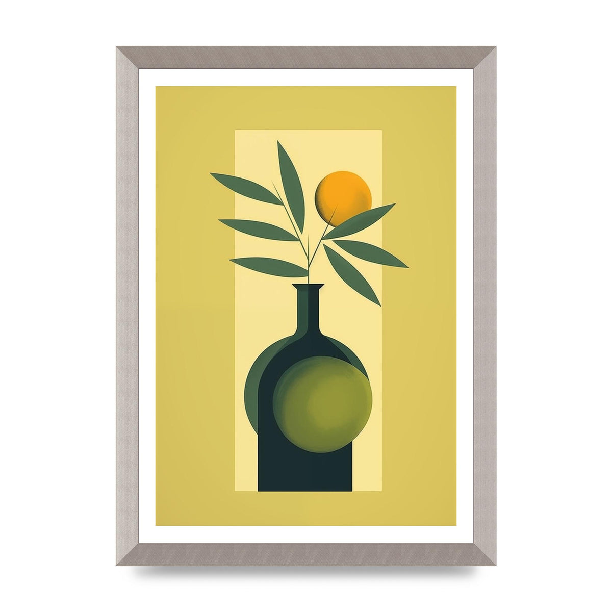 Sleek Olive Oil Elegance Bottle