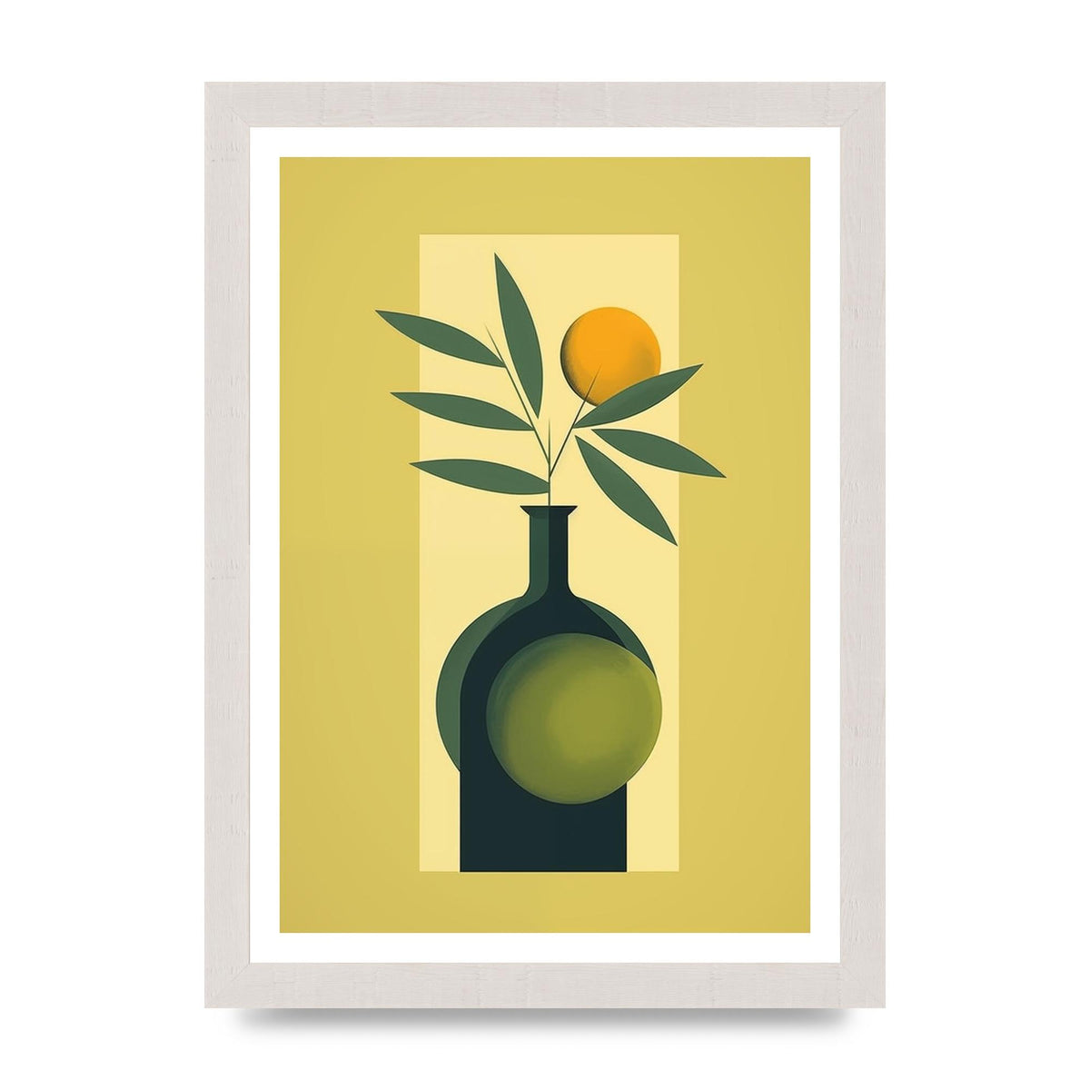 Sleek Olive Oil Elegance Bottle