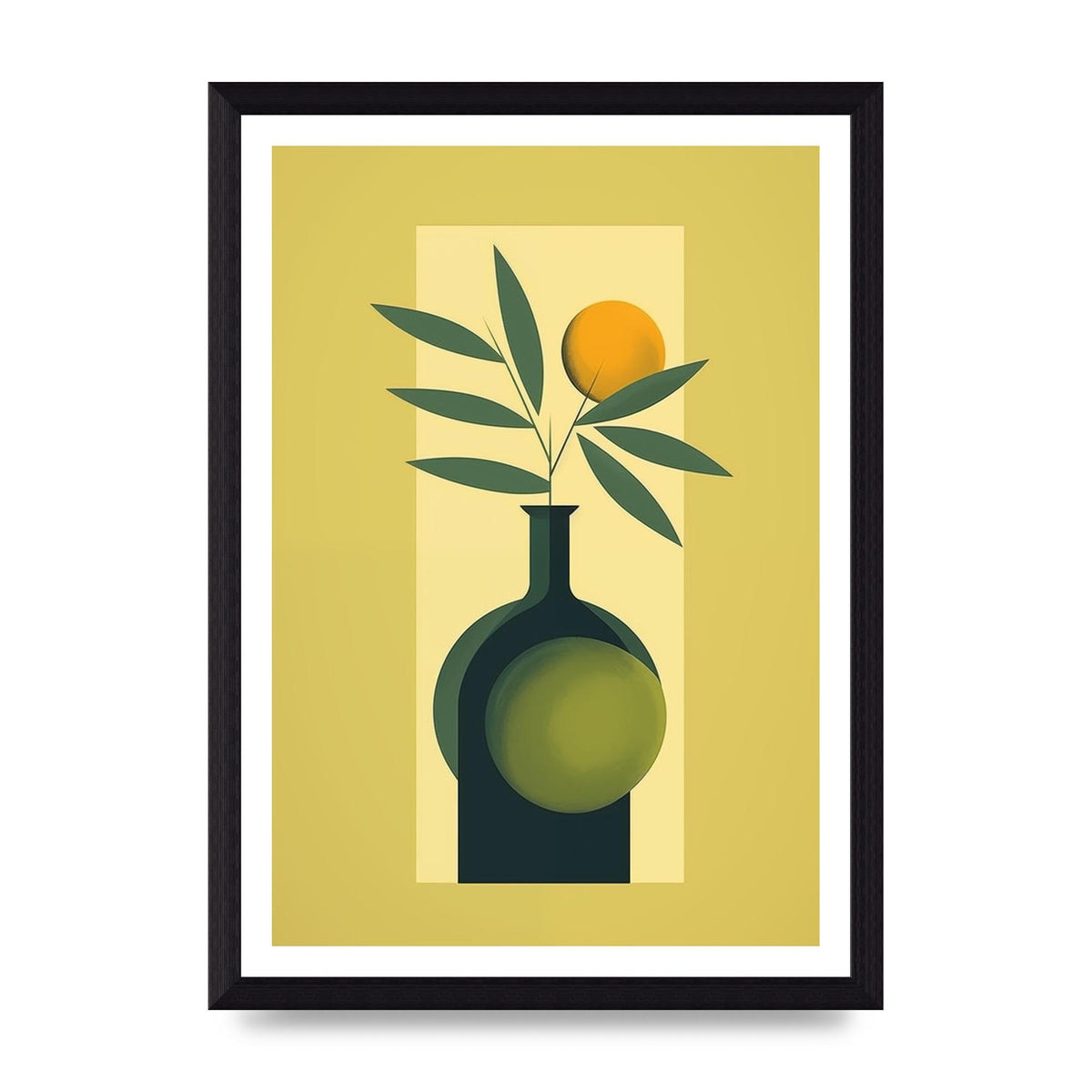 Sleek Olive Oil Elegance Bottle