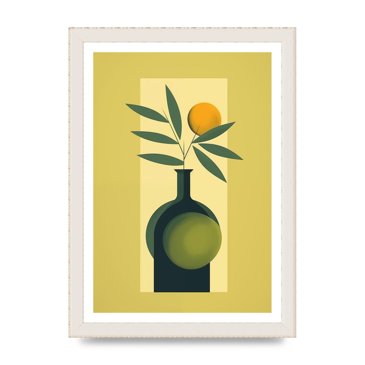 Sleek Olive Oil Elegance Bottle