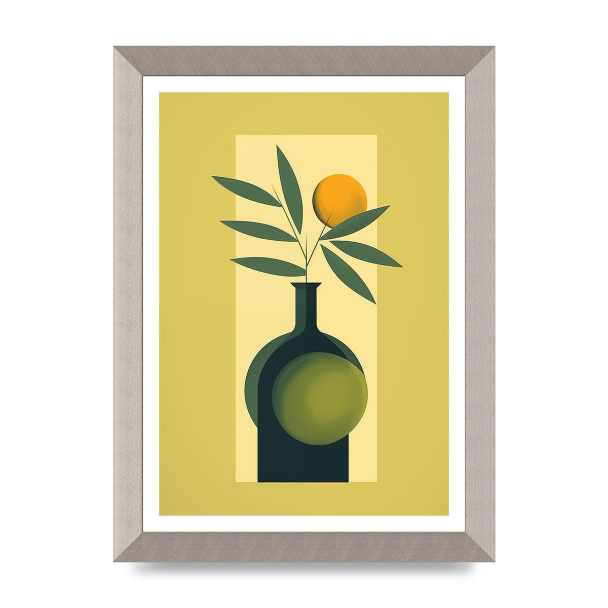 Sleek Olive Oil Elegance Bottle