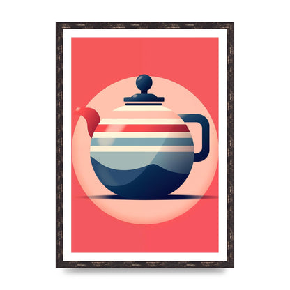 Modern British Tea Culture Risograph