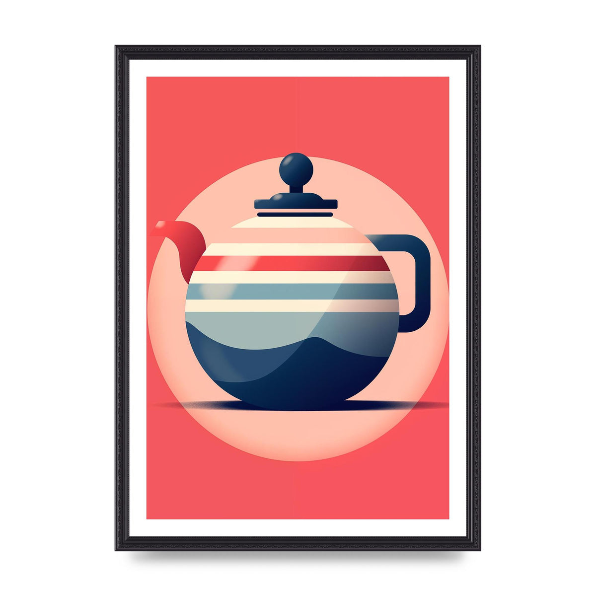 Modern British Tea Culture Risograph
