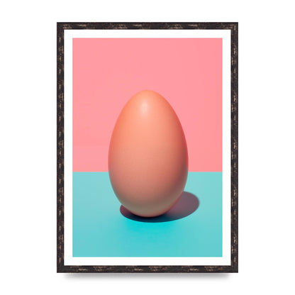 Simple Fresh Egg 2D Print