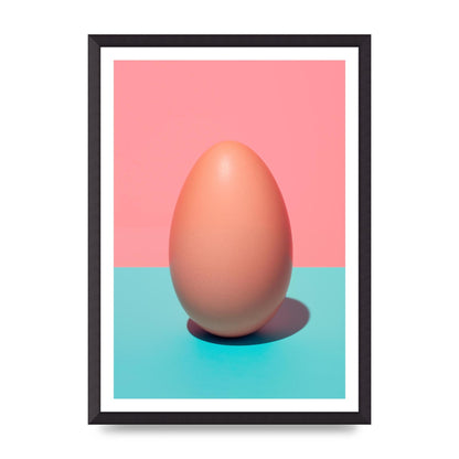 Simple Fresh Egg 2D Print