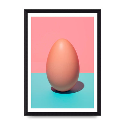 Simple Fresh Egg 2D Print
