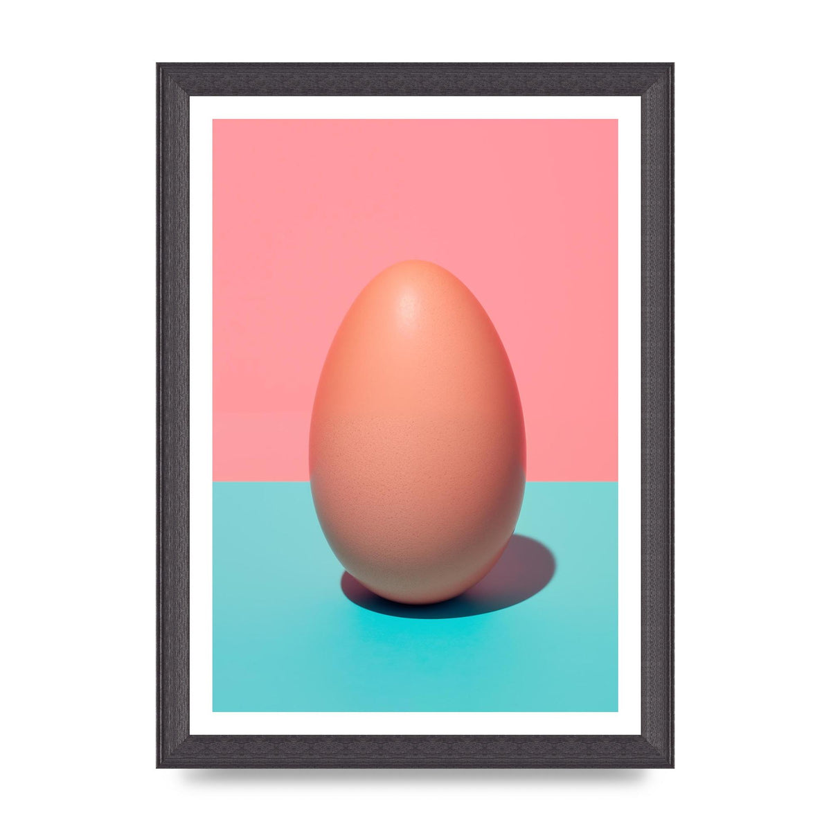 Simple Fresh Egg 2D Print