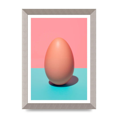 Simple Fresh Egg 2D Print