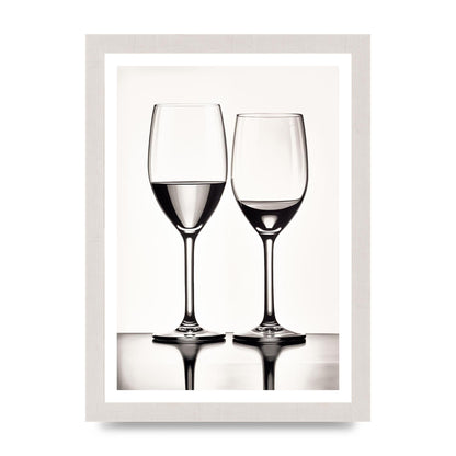 Refined Wine Glasses in Monochrome