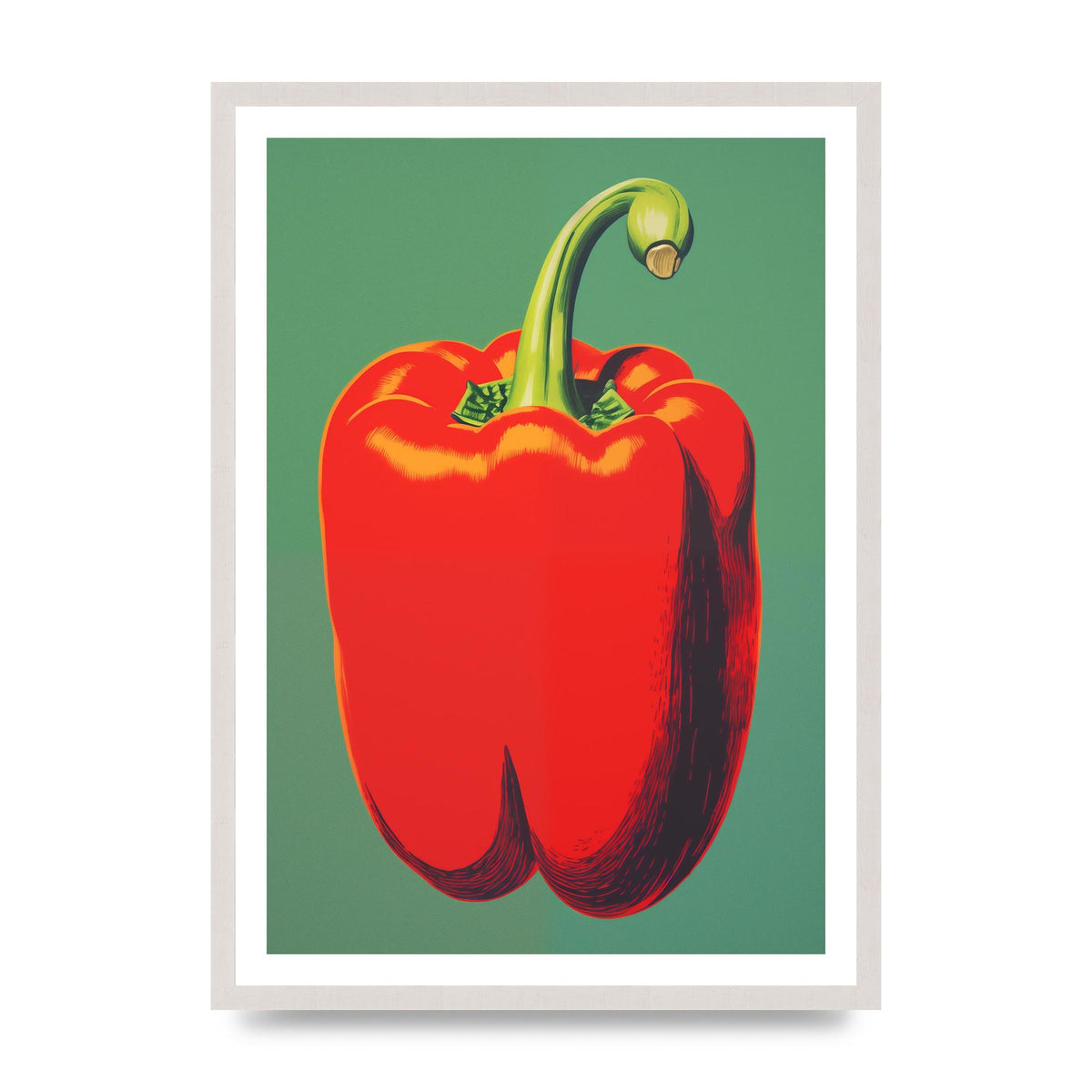 Bell Pepper Boldness Vivid Graphic