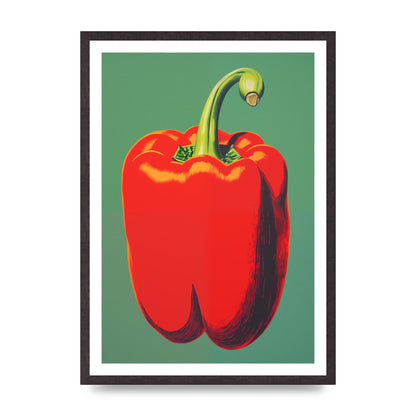 Bell Pepper Boldness Vivid Graphic