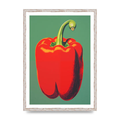 Bell Pepper Boldness Vivid Graphic