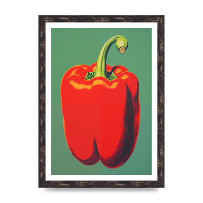Bell Pepper Boldness Vivid Graphic