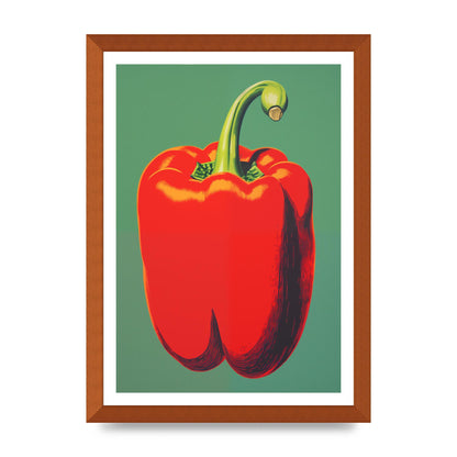 Bell Pepper Boldness Vivid Graphic