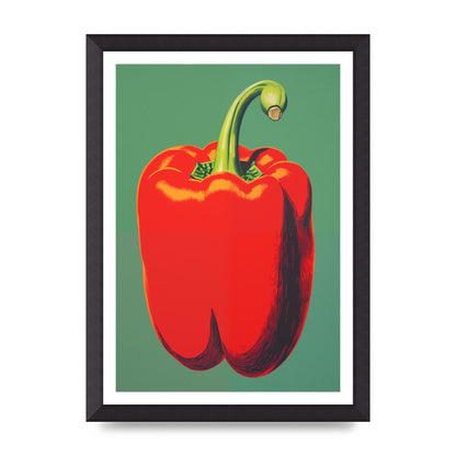 Bell Pepper Boldness Vivid Graphic
