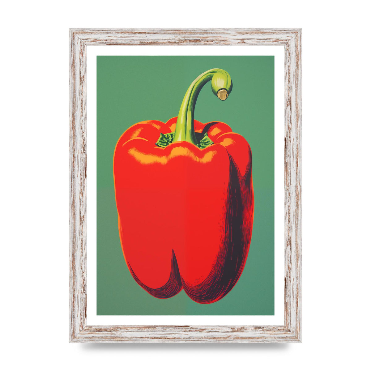 Bell Pepper Boldness Vivid Graphic