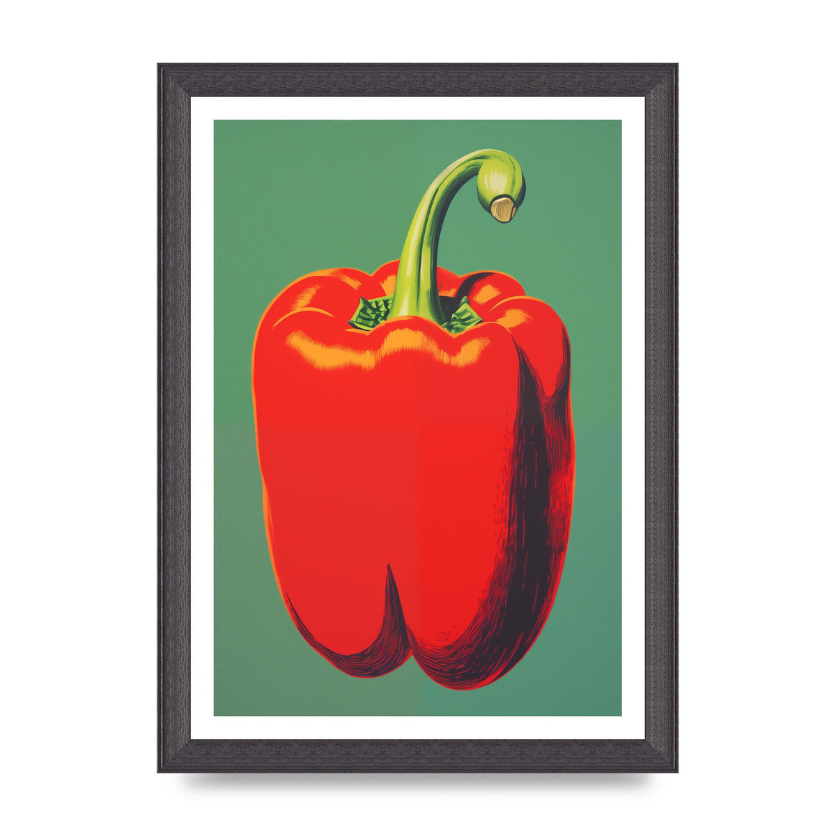 Bell Pepper Boldness Vivid Graphic