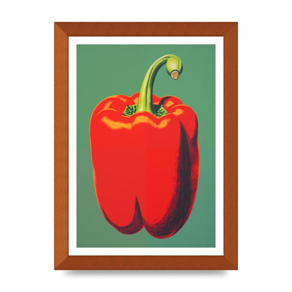 Bell Pepper Boldness Vivid Graphic