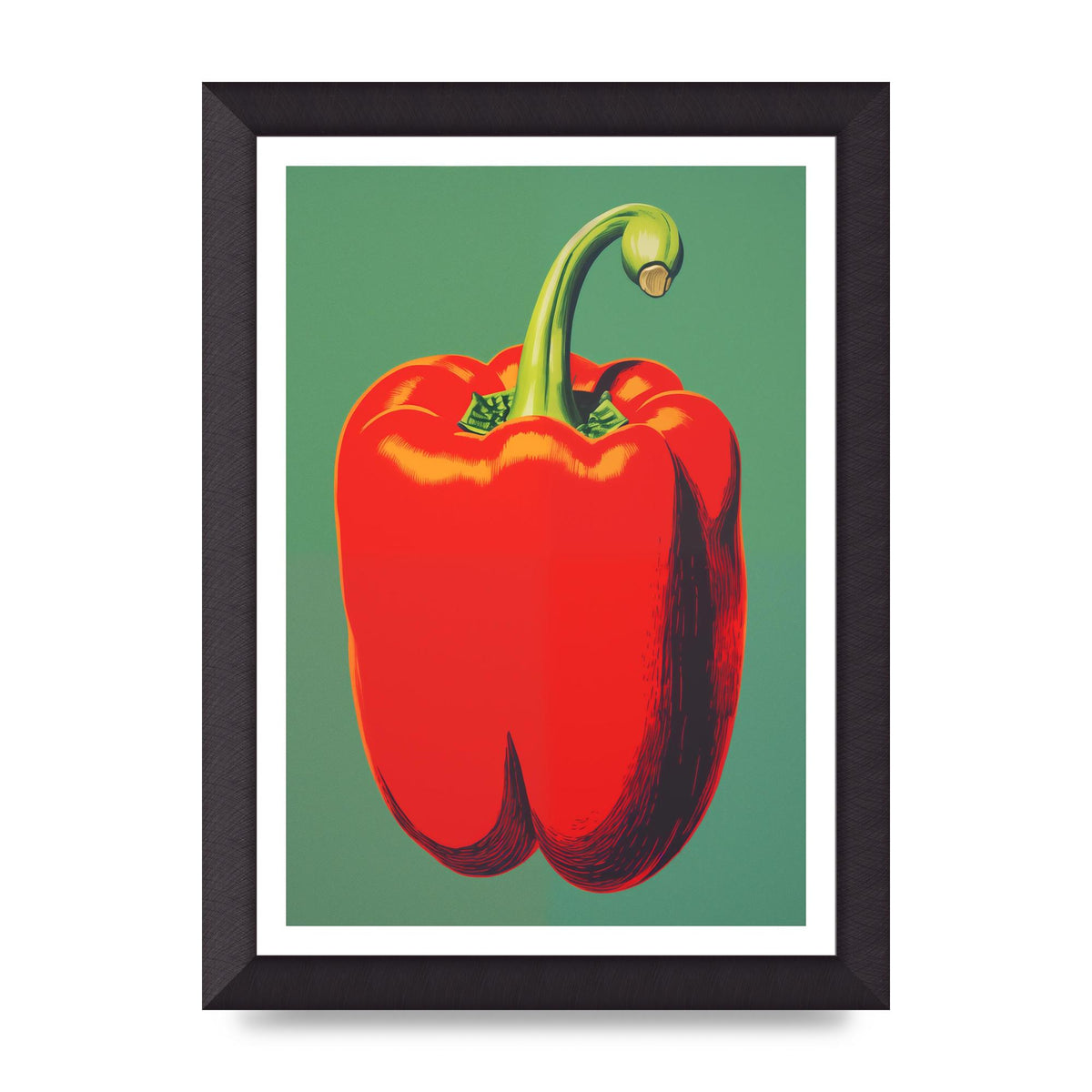 Bell Pepper Boldness Vivid Graphic