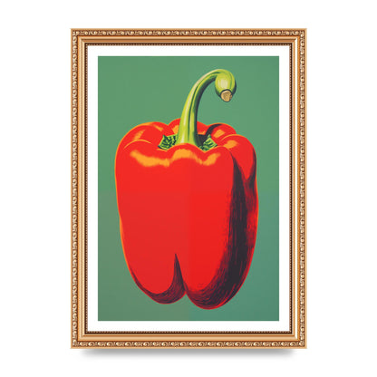 Bell Pepper Boldness Vivid Graphic