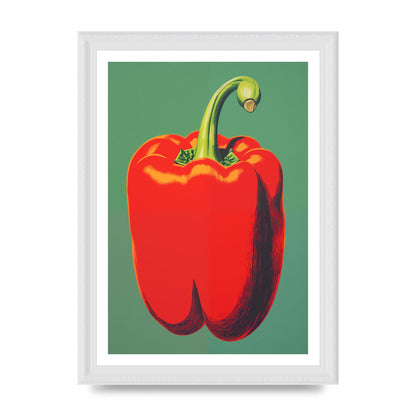 Bell Pepper Boldness Vivid Graphic