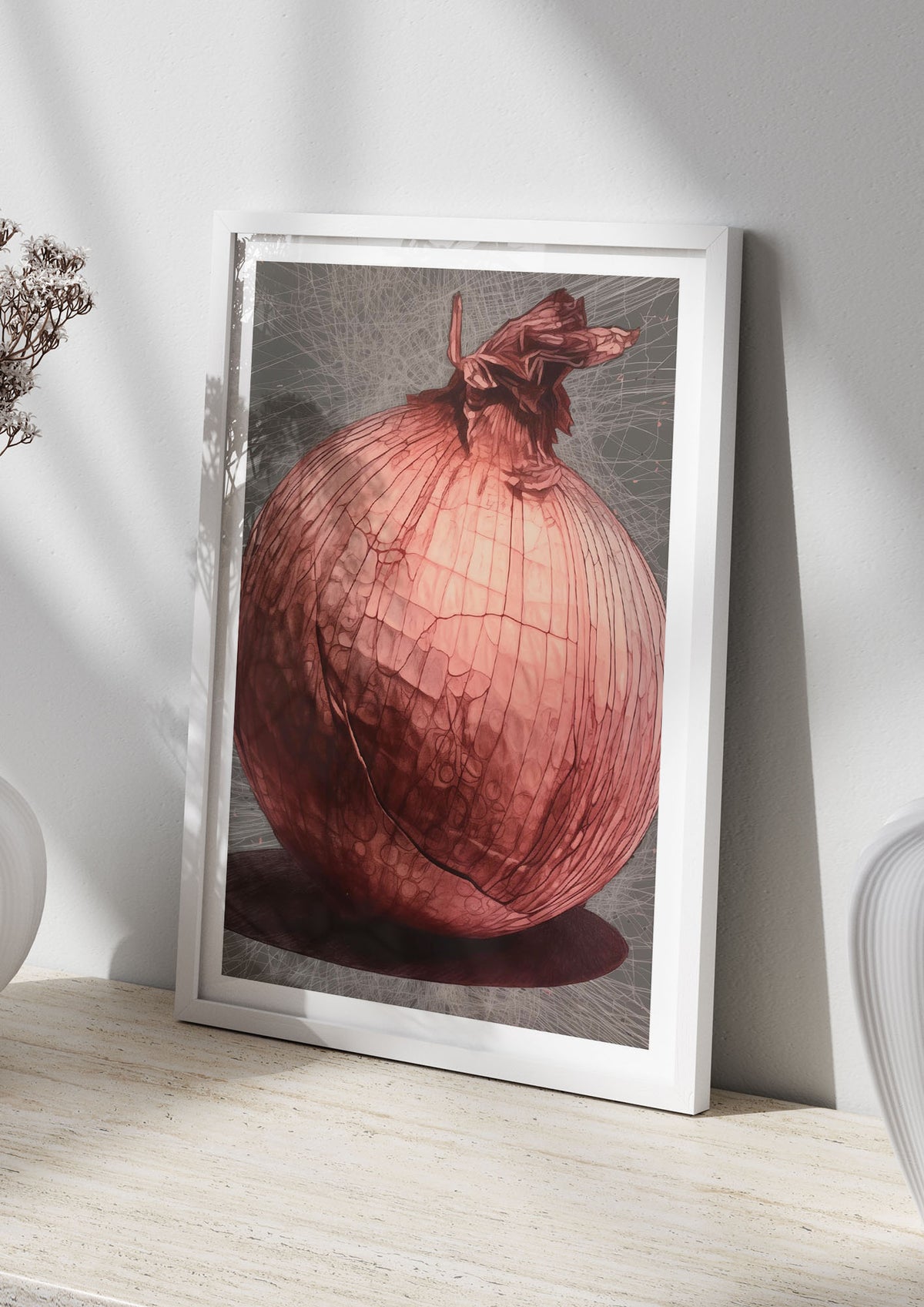 Layered Onion Structure Minimal Art