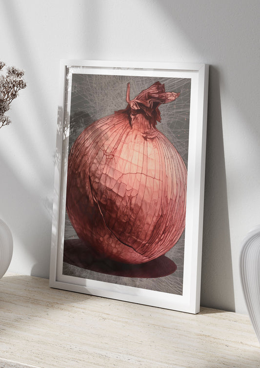Layered Onion Structure Minimal Art