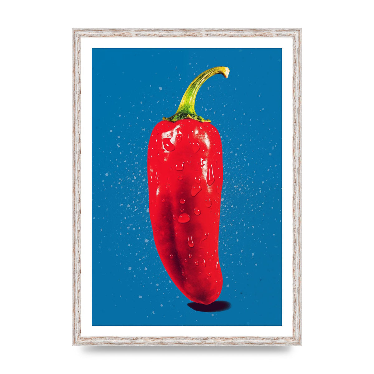 Fiery Essence Red Chili Risograph