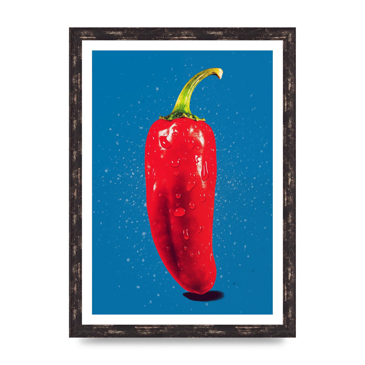 Fiery Essence Red Chili Risograph
