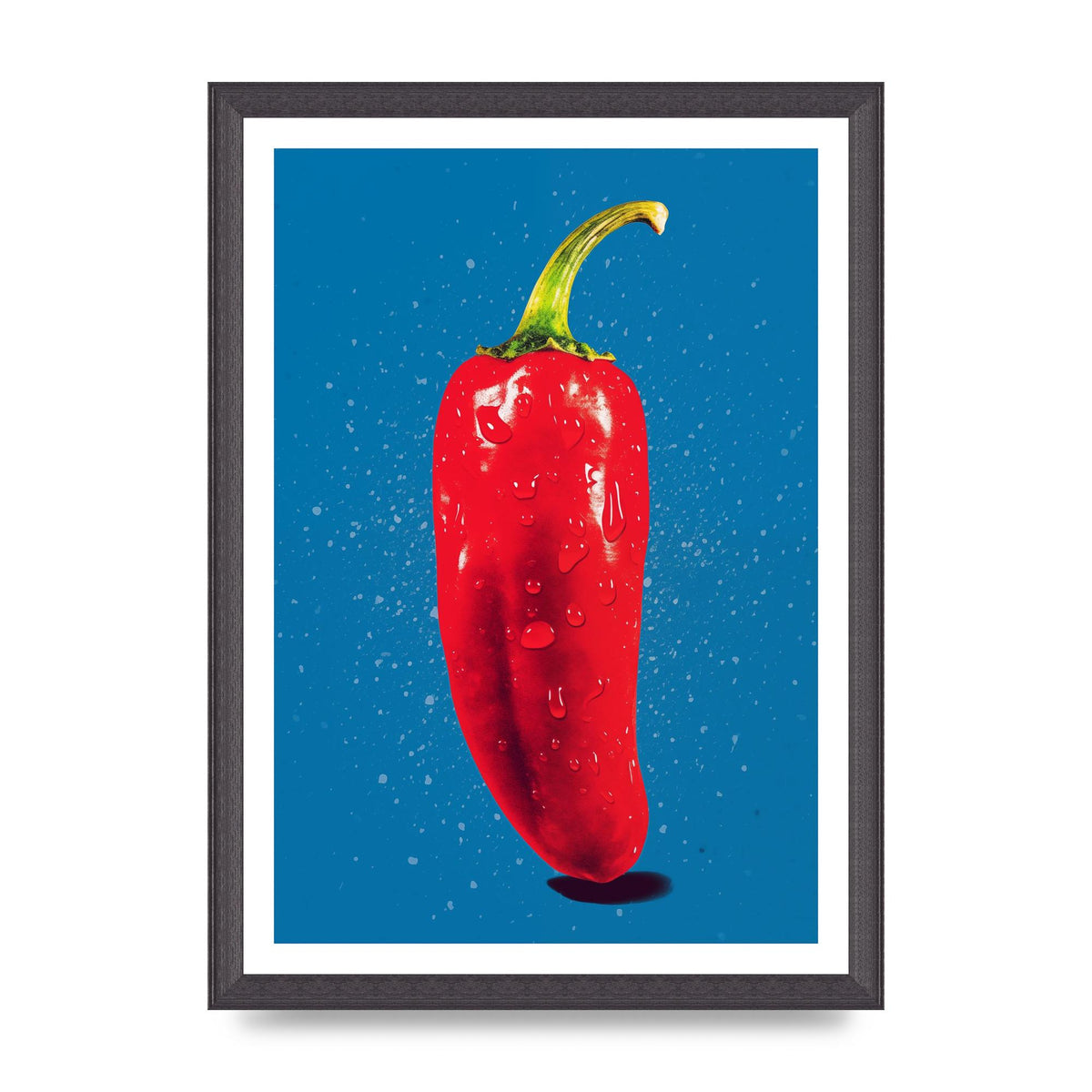 Fiery Essence Red Chili Risograph