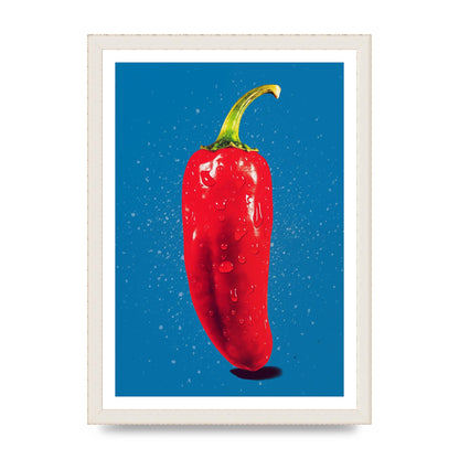 Fiery Essence Red Chili Risograph
