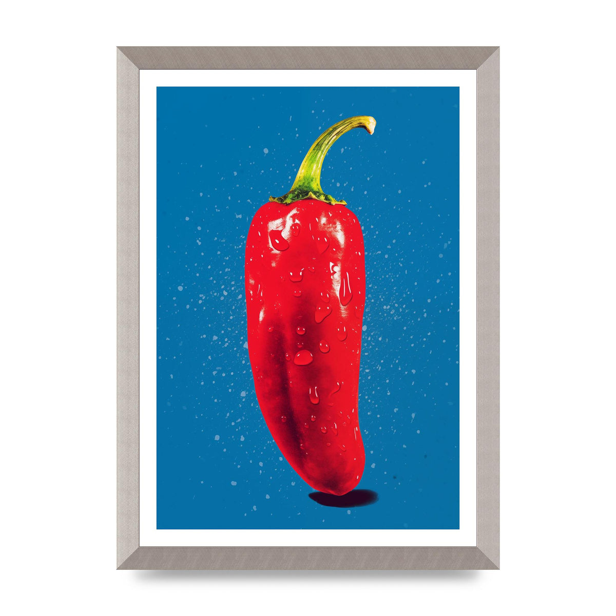 Fiery Essence Red Chili Risograph