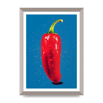 Fiery Essence Red Chili Risograph