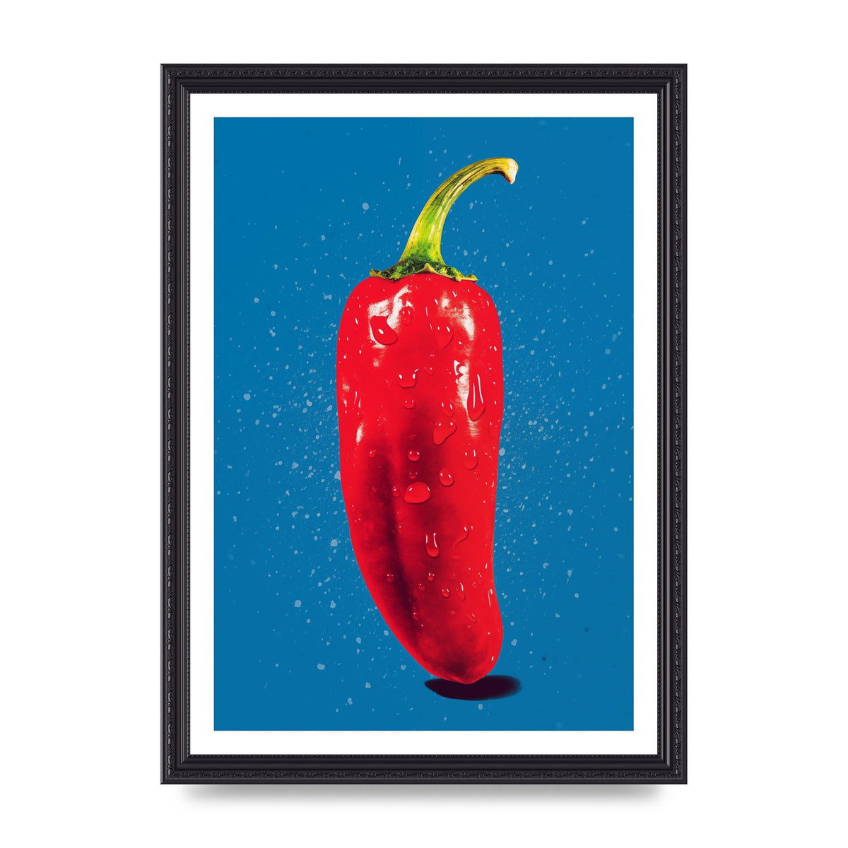 Fiery Essence Red Chili Risograph